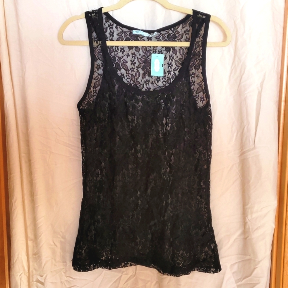 Lace tank